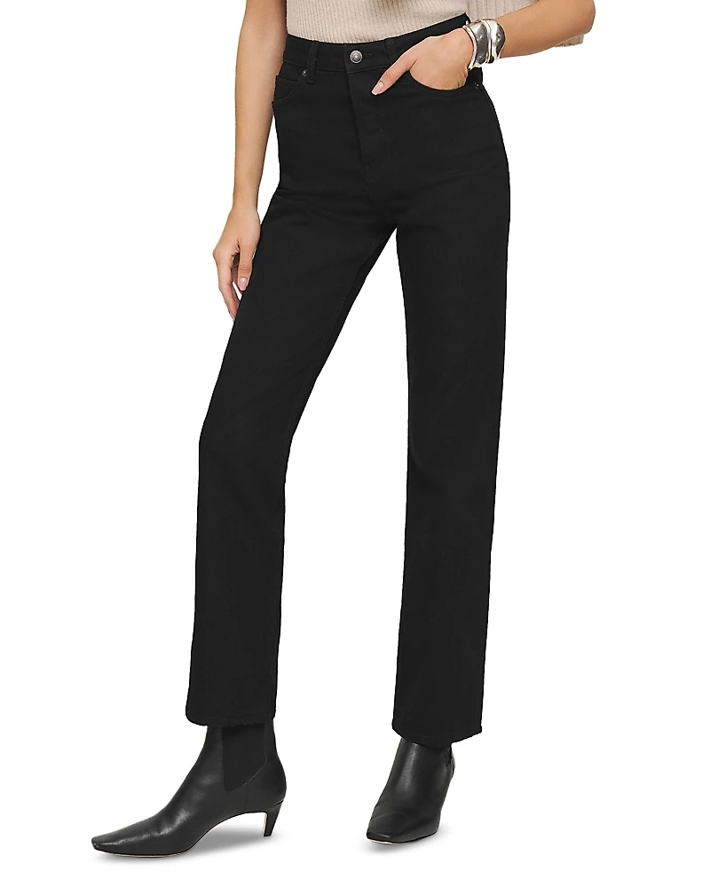 Reformation Cynthia High Rise Straight Jeans