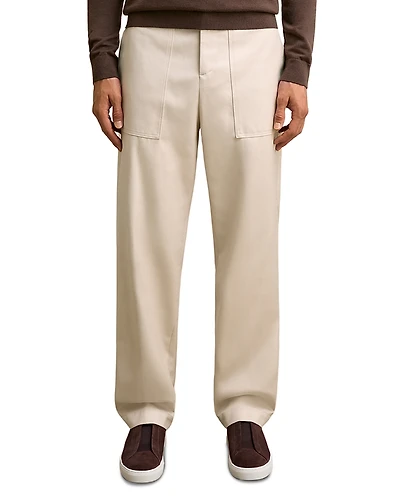 Reiss Preach Relaxed Fit Wide Leg Utility Pants