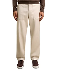 Reiss Preach Relaxed Fit Wide Leg Utility Pants