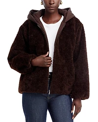 Kobi Halperin Ilyssa Hooded Faux Fur Jacket
