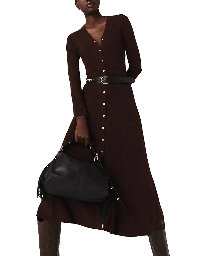 Maje Rablie Sweater Dress