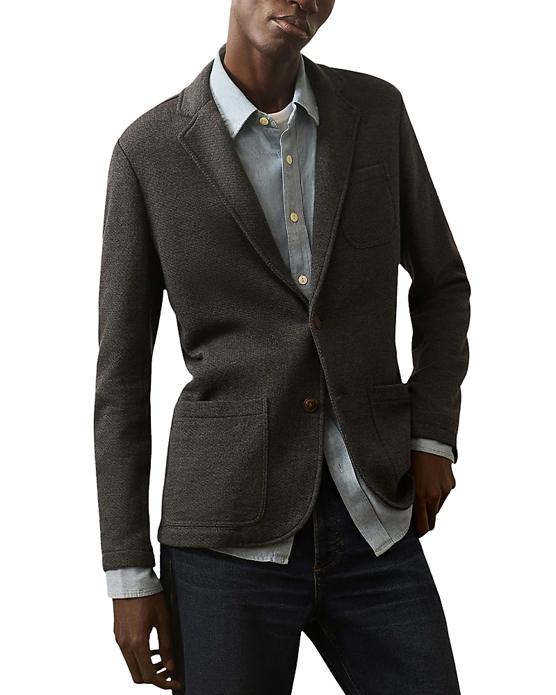 Faherty Inlet Slim Fit Knit Blazer