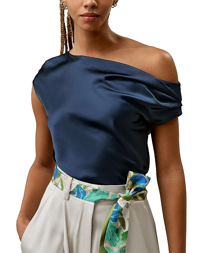 Lilysilk Boat Neck Silk Top