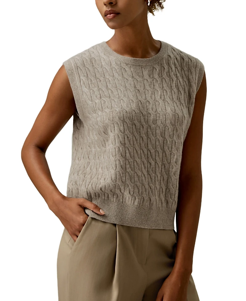 Lilysilk Baby Cashmere Sweater Vest