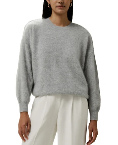 Lilysilk Brushed Cashmere Pullover Sweater