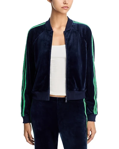 Splits59 Heritage Velour Bomber Jacket
