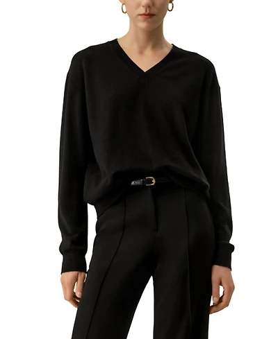 Lilysilk V-Neck Baby Cashmere Sweater