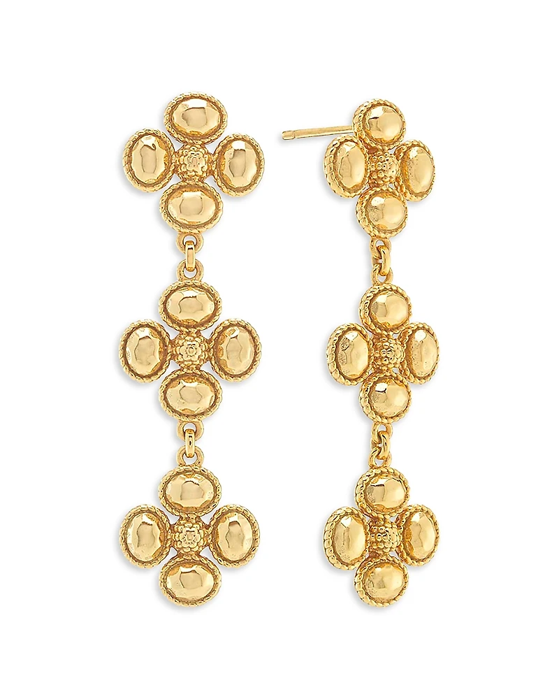 Capucine De Wulf Berry Clover Linear Earrings