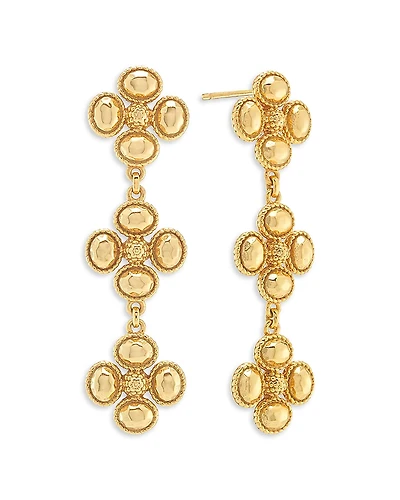 Capucine De Wulf Berry Clover Linear Earrings