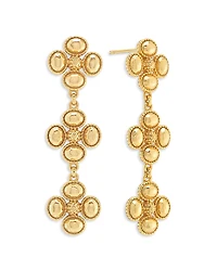 Capucine De Wulf Berry Clover Linear Earrings
