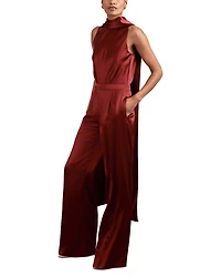 Reiss Petite Farah Occasion Capeback Jumpsuit