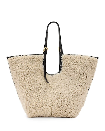 Allsaints Ara Shearling Tote