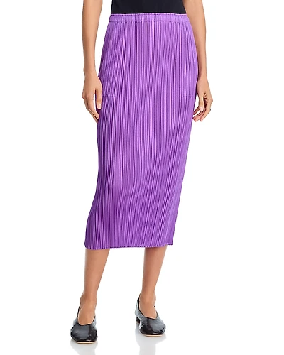 Pleats Please Issey Miyake Monthly Colors August Skirt