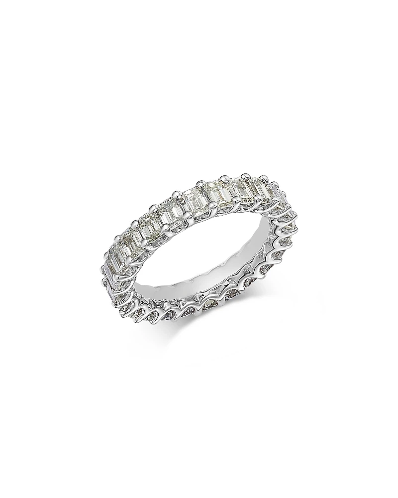 Bloomingdale's Fine Collection Diamond Emerald Cut Eternity Band
