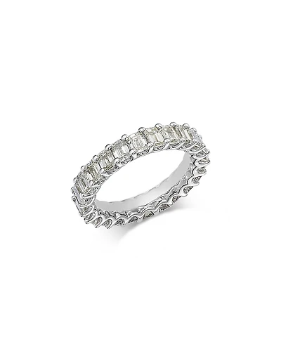 Bloomingdale's Fine Collection Diamond Emerald Cut Eternity Band