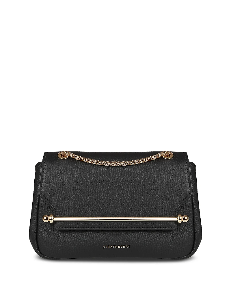 Strathberry East/West Soft Mini Leather Convertible Crossbody