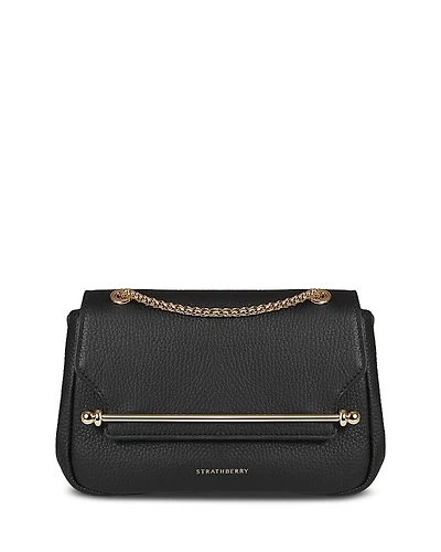Strathberry East/West Soft Mini Leather Convertible Crossbody
