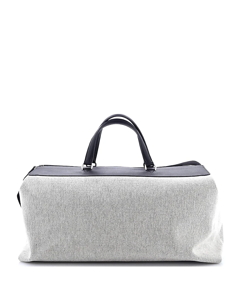 Pre-Owned Hermes R. m.s Weekender Bag Toile and Leather