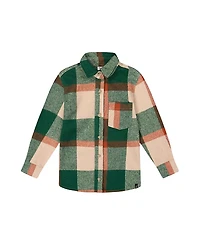 Deux par Boys' Long Sleeve Yarn Dyed Plaid - Baby