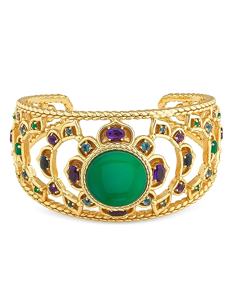Capucine De Wulf Contessa Belle Nuit Cuff Bracelet
