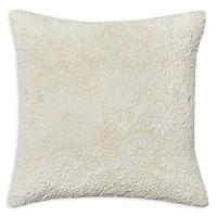 Scalamandre x Sferra Siberian Floral Velvet Decorative Pillow, 20 x 20
