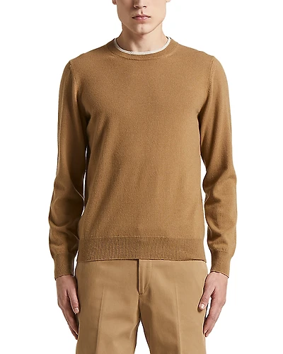 Peserico Crewneck Wool and Cashmere Sweater