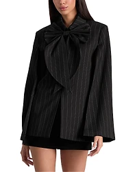 Alice and Olivia Philippa Draped Bow Jacket