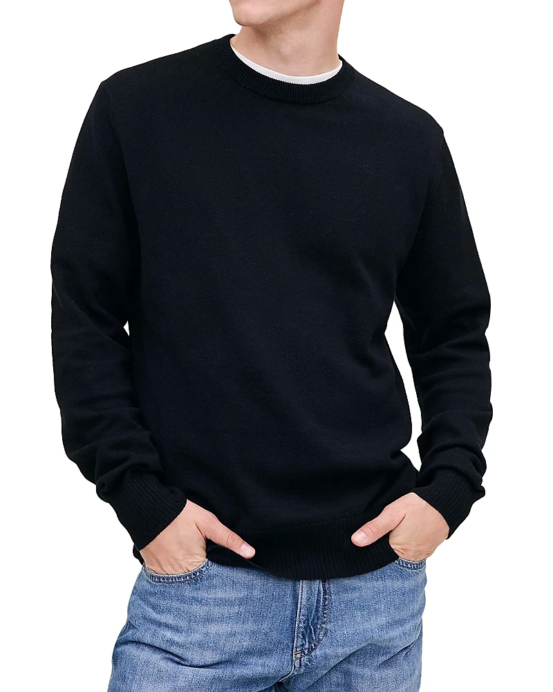 DL1961 Cotton & Cashmere Classic Crewneck Sweater