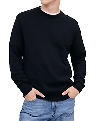 DL1961 Cotton & Cashmere Classic Crewneck Sweater