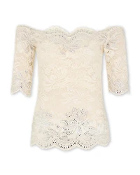 Rabanne Studded Lace Top
