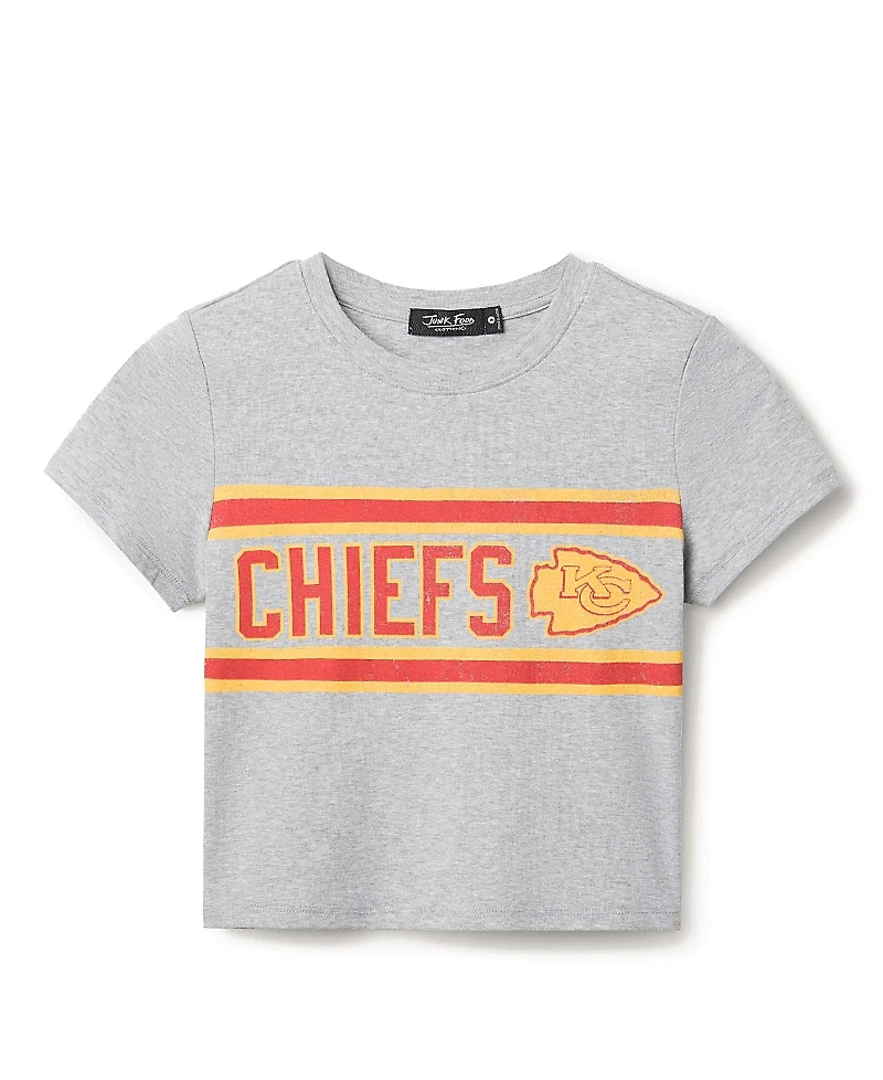 Junk Food Clothing Women's Nfl Kansas City Chiefs Sideline Baby Tee