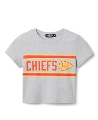 Junk Food Clothing Women's Nfl Kansas City Chiefs Sideline Baby Tee