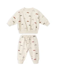 Quincy Mae Boys' Relaxed Fleece Sweatshirt & Pants Set - Baby