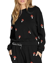 Lauren Moshi Spalding Mini Mushrooms Pullover