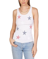 Lauren Moshi Esmerelda Mini Stripe Stars Tank Top