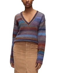 Veronica Beard Diora Striped Sweater