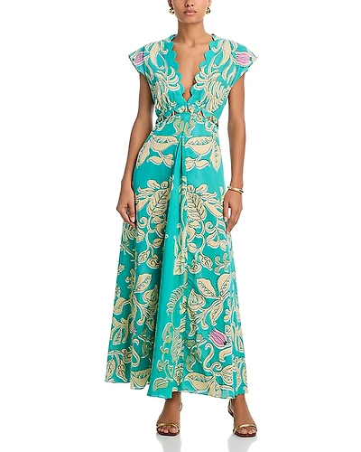 Poupette St. Barth Noreen Waist Cutout Dress