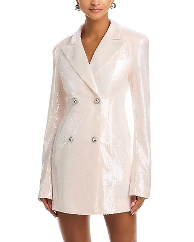 Rotate Sequinned Blazer Dress
