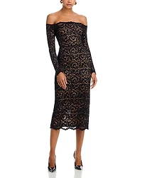 L'Agence Lindsay Lace Dress