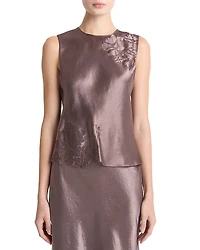 Vince Embroidered Shell