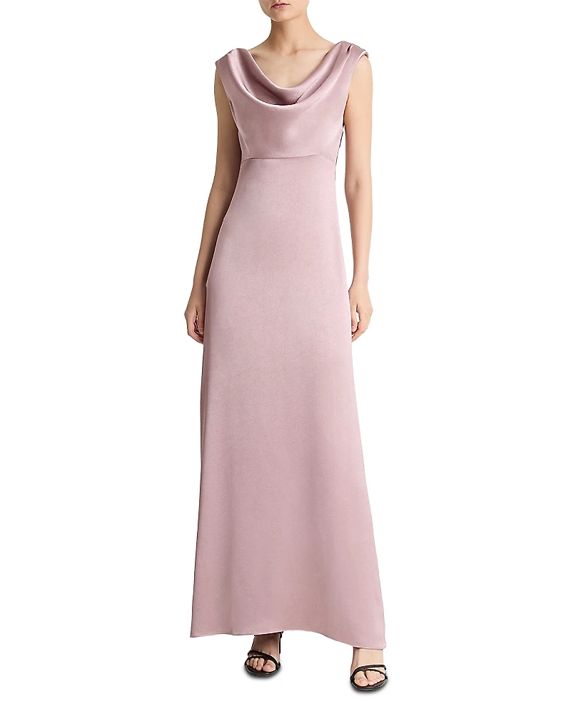 Vince Cowl Neck Maxi Dress
