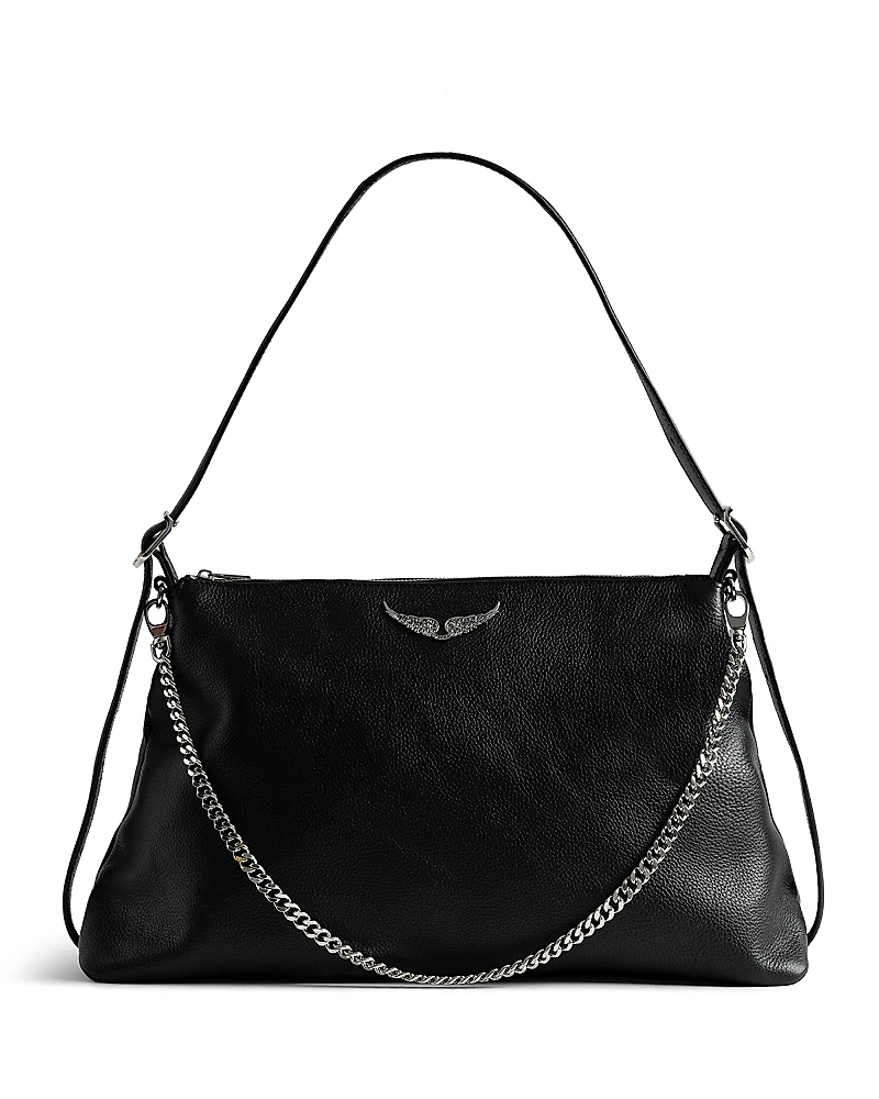 Zadig & Voltaire Jim Grained Shoulder Bag