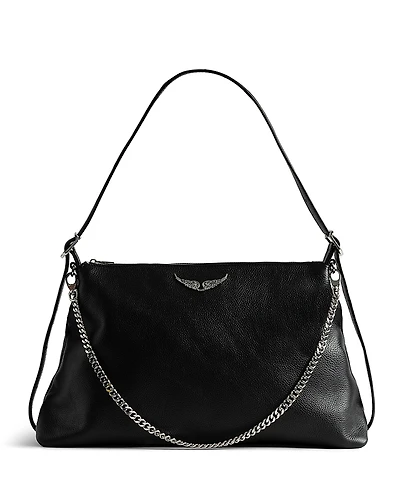 Zadig & Voltaire Jim Grained Shoulder Bag
