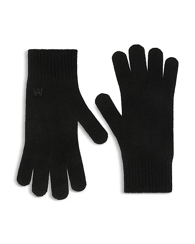 Weekend Max Mara Weekend Accessori 2 Lea Black Cashmere Gloves