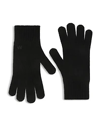 Weekend Max Mara Weekend Accessori 2 Lea Black Cashmere Gloves