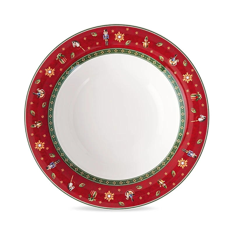 Villeroy & Boch Toy's Delight Red Round Soup Bowl