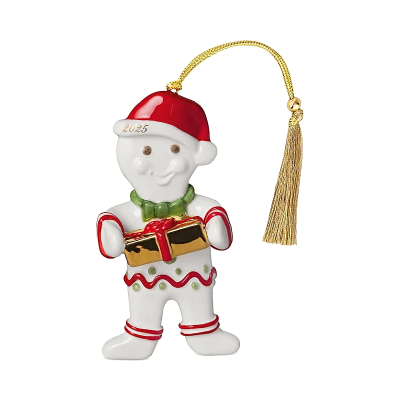 Villeroy & Boch Christmas Classics Annual Gingerbread Man Ornament 2025