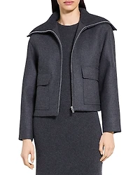 Theory Cozy Collar Jacket
