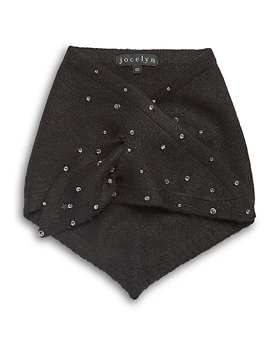 Jocelyn Knit Triangle Pull Through Scarf