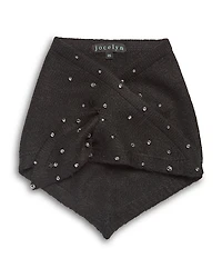 Jocelyn Knit Triangle Pull Through Scarf